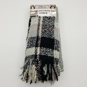 Emanuel Geraldo Scarf 2 Pack - NWT